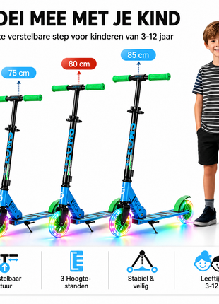 Suotu Kinderstep Blauw/Groen