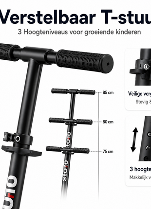 Suotu Kinderstep Zwart