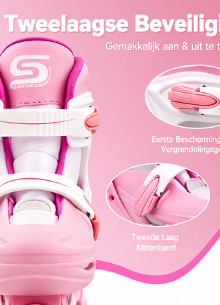 Suotu Skeelers Roze/Wit