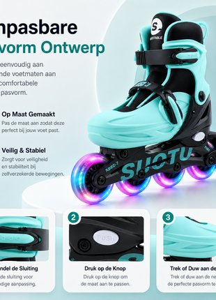 Suotu Skeelers Blauw/zwart