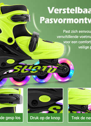Suotu Skeelers Zwart/groen