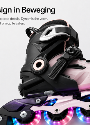 Suotu Skeelers Pro Zwart Roze