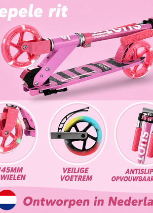 Suotu Kinderstep Roze/Rood