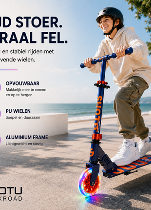 Suotu Kinderstep Blauw Oranje