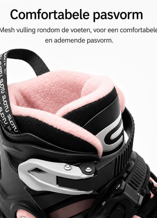 Suotu Skeelers Pro Zwart Roze