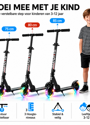 Suotu Kinderstep Zwart