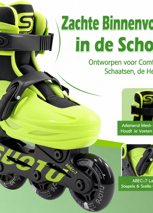 Suotu Skeelers Zwart/groen