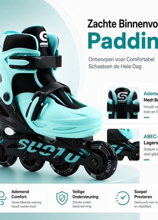 Suotu Skeelers Blauw/zwart