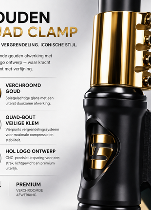 Suotu Stuntstep Zwart/Goud