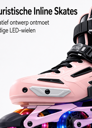 Suotu Skeelers Pro Zwart Roze