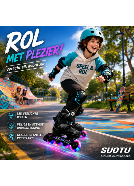 Suotu Skeelers Zwart