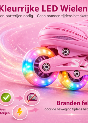 Suotu Kinder Skeelers Roze