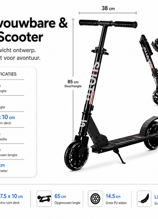 Suotu Kinderstep Zwart