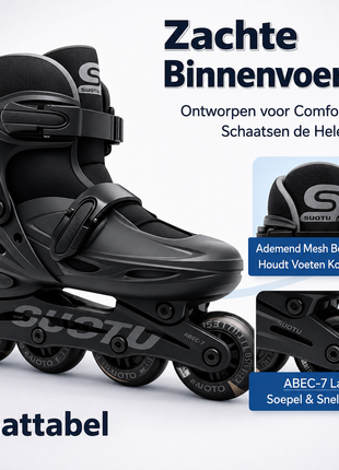 Suotu Skeelers Zwart