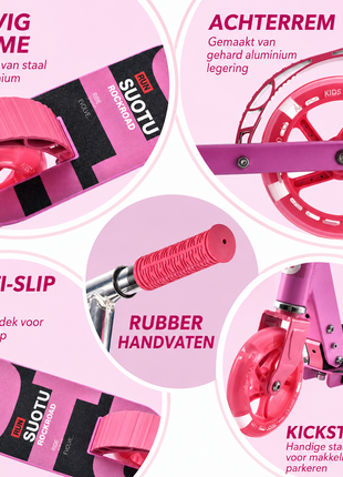 Suotu Kinderstep Roze/Rood