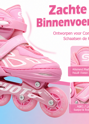 Suotu Kinder Skeelers Roze