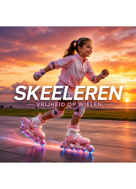Suotu Skeelers Roze/Wit