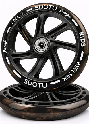 Suotu 145mm verlichte wielen Zwart
