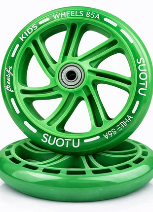 Suotu 145mm verlichte wielen Groen