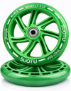 Suotu 145mm verlichte wielen Groen