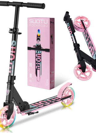 Suotu Kinderstep Zwart/Roze