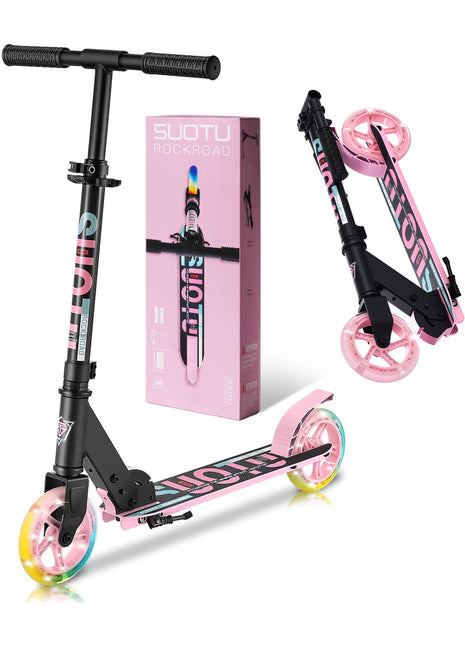 Suotu Kinderstep Zwart/Roze