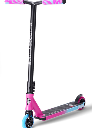 Suotu Stuntstep Roze/blauw