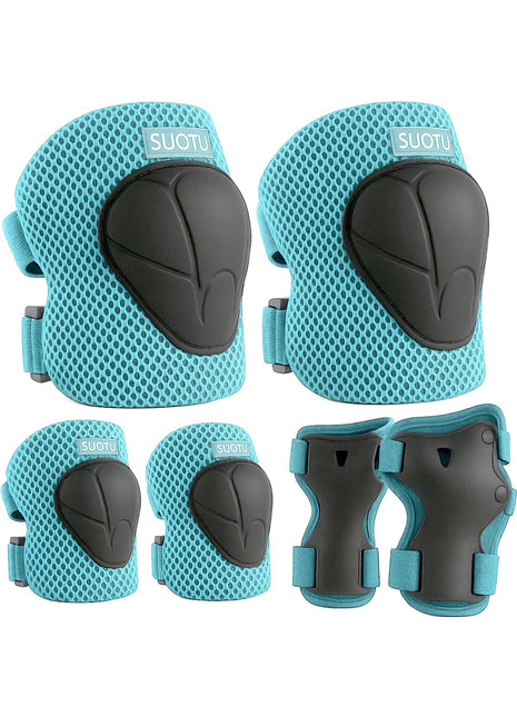 Kinder Beschermingsset Lichtblauw Maat S