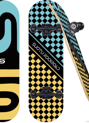 Suotu Skateboard Squa Zwart