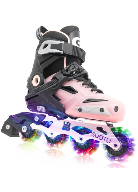 Suotu Skeelers Pro Zwart Roze