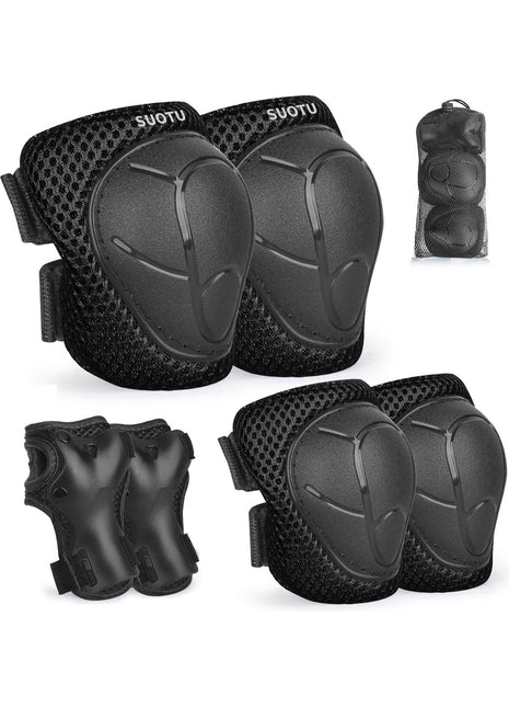 Kinder Beschermingsset Zwart Maat M