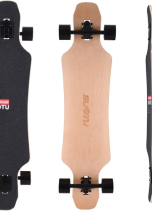 Suotu longboard Zwart