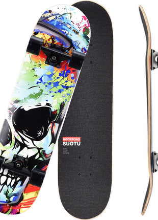 Suotu Skateboard Blauw/Roze
