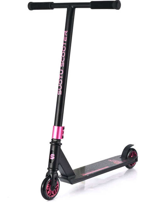 Suotu Stuntstep Zwart/Roze