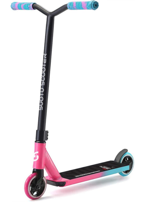 Suotu Stuntstep Roze/Blauw/Zwart