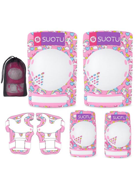 Kinder Val Bescherming set Unicorn Maat S