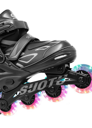 Suotu Kinder Skeelers Zwart/Wit