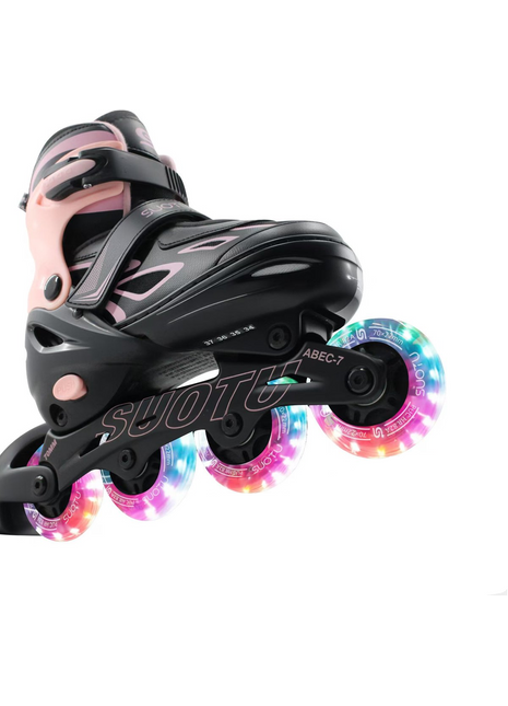 Suotu Kinder Skeelers Roze/Zwart