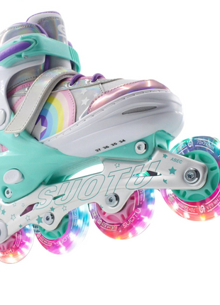 Suotu Kinder Skeelers Regenboog