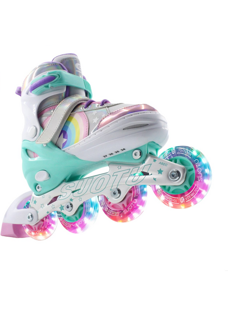 Suotu Kinder Skeelers Regenboog