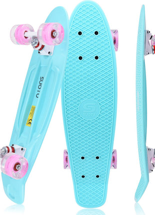 Suotu Short Skateboard Lichtblauw