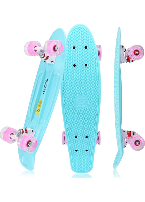 Suotu Short Skateboard Lichtblauw