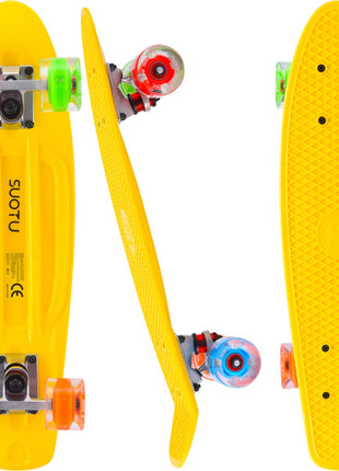 Suotu Short Skateboard Geel