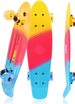 Suotu Short Skateboard Multicollor