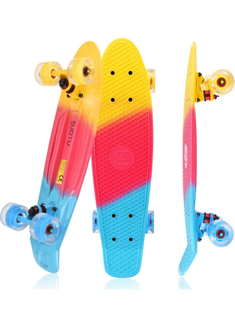 Suotu Short Skateboard Multicollor