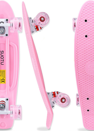 Suotu Short Skateboard Roze