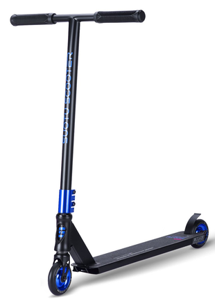 Suotu Stuntstep Zwart/Blauw
